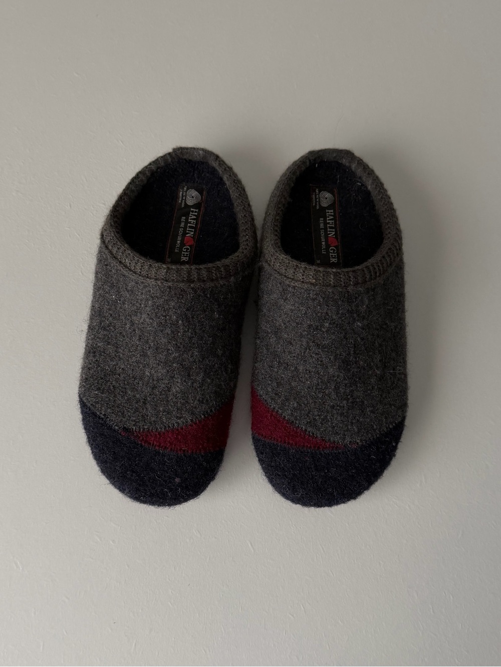 Haflinger Cascade Wool Slippers 38
